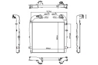 фото thumb №2, Інтеркулер радіатор повітря впускний scania p g r t