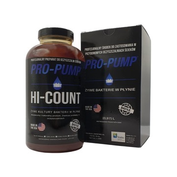 НАБОР - Бактерии в пакетиках + ОЧИСТИТЕЛЬ ДРЕНАЖА PRO-PUMP TREATMENT PLANT