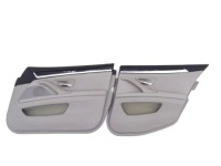 Bmw 5 f11 kombi 10-17 сидіння sport заднє сидіння обшивки сіра шкіра eu 24 tys km Доставка, фото thumb