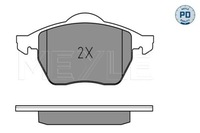 фото thumb №3, Гальмівні колодки гальмівні перед 025 218 4919/pd meyle ford