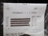 фото thumb №8, Opel zafira a i 1,8 16v 125km z18xe двигатель тест измерение сжатия film