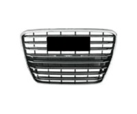 фото thumb №3, Audi a8 d4 2009-2013 бампер перед + решётка радиатора решётка радиатора рамка ремни хром новый