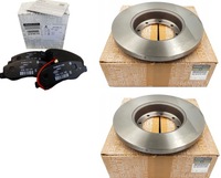 фото thumb №1, 2x oryg kpl. диск гальмівні диски + гальмівні колодки задня renault master iii opel movano b