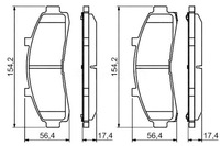 фото thumb №1, Bosch гальмівні колодки гальмівні ford перед explorer bosch