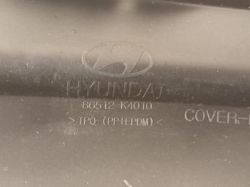 фото thumb №11, Спойлер pod бампер переднее hyundai kona ev накладка спойлер