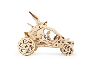 МИНИ БАГГИ UGEARS МЕХАНИЧЕСКАЯ МОДЕЛЬ 3D ПАЗЛ