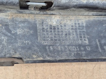 фото thumb №11, Peugeot 407 04- права планка передній бампера 1858130016