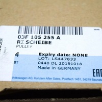 фото thumb №7, Audi a1 8x коленвал poly клиновой ремень pulley 03f105255a
