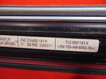 фото thumb №11, Porsche cayenne i 9p 7l рейлинги крышные рейлинг левый правый комплект