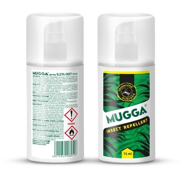 Спрей от комаров и клещей MUGGA MUGGA