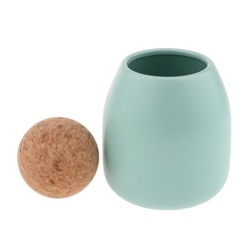 Ceramiczny pojemnik do przechowywania żywności Light Green-S (Ball Top)