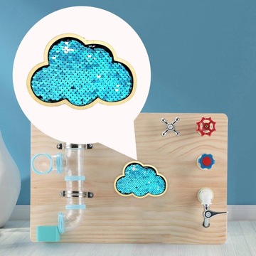 2 шт. Доска для занятий, пасмурно, DIY, Монтессори, ранняя