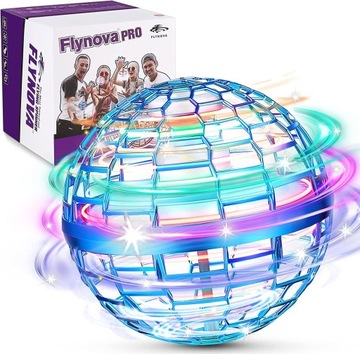 ЛЕТАЮЩИЙ ШАР DRONE BALL НЛО ИГРУШКА USB LED цвет