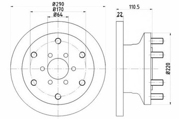 фото thumb №2, Textar диски тормозные 2szt iveco перед 35c s 04-