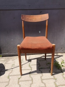5 стульев - Дизайн PRL Vintage Mid Century PRL
