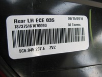 фото thumb №9, Vw jetta 5c рестайлінг кришка задня бампер лампи ld7x