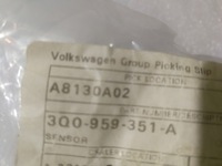 фото thumb №11, Оригінальний номер датчик прискорення vw 3q0959351a 3q0959351