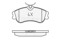 фото thumb №1, Meyle тормозные колодки тормозные citroen перед berlingo деталь