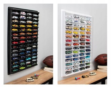 Полка для подвески машинки Hot Wheels, закрытая, черная