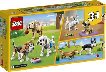 LEGO 31137 CREATOR 3IN1 МИЛЫЕ СОБАКИ