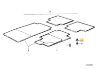 фото thumb №7, Блокування bmw e30 e36 e28 e24 e23 z1 z3 оригінальний 51471919171