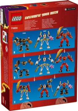 LEGO NINJAGO 71806 Колеа Элемент Земли Мох 7+