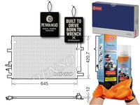 фото thumb №1, Конденсатор кондиціонера alfa romeo 159 brera spider 1. #petrolhead pro+ kit9