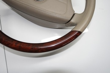 фото thumb №10, Mercedes w140 w129 руль идеал рестайлинг дерево деревянная