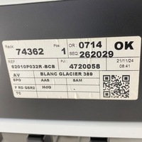 фото thumb №12, Новий оригінальний номер бампер передній 6x pdc радар renault megane v 5 e-tech ev