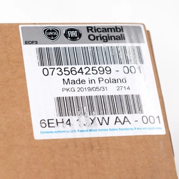 фото thumb №11, Pas безпеки fiat оригінальний номер 735642599