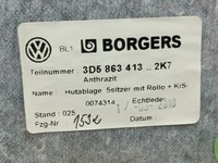 фото thumb №9, Полиця багажника шкіра світло стоп-сигнал шторка vw phaeton 3d5863413