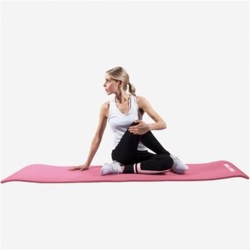 MATA joga FITNESS 190 x 60 x 1,5 cm kauczuk pianka