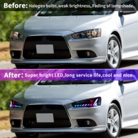 фото thumb №11, Фари автомобільні led rgb do фари mitsubishi lancer ex 2008-2023 refit