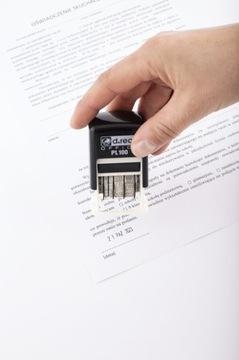 Штамп даты D.Rect PL100, польская версия