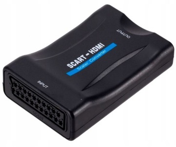 АДАПТЕР-ПРЕОБРАЗОВАТЕЛЬ SCART В HDMI AV EURO HD EURO