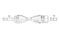 Nty приводной вал приводная tesla model x 60d 75d 90d 100d p90d p100d 15- левая Цена, фото thumb