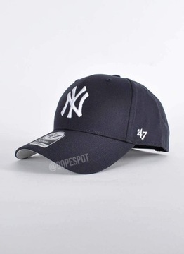 47 Бейсбольная кепка Brand MVP BASIC NY Yankees, темно-синяя New York