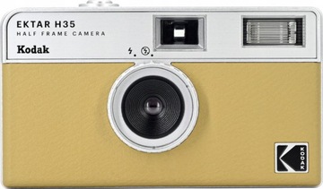 Аналоговая камера KODAK Ektar H35 Бежевого и серого цвета