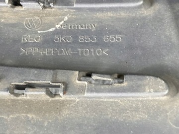 фото thumb №9, Volkswagen оригинальный номер 5k0853655 накладка бампера