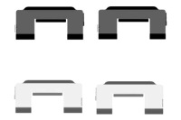 фото thumb №2, Набір монтажний гальмівних колодок перед jaguar s-type ii 2.5-4.2 01.99-10.07