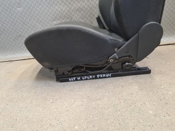 фото thumb №6, Сидіння праві пасажира оббивка opel astra iii h європа sport