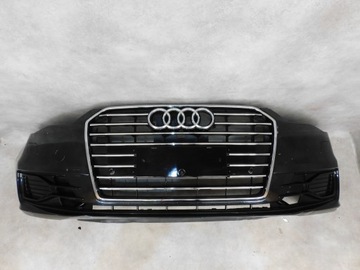 фото thumb №8, Audi a6 c7 4g рестайлинг бампер перед переднее комплектный zwykłay чёрный