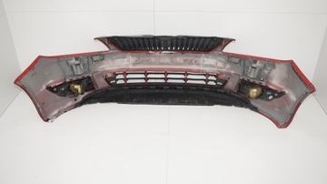 фото thumb №8, Бампер перед переднє skoda fabia ii рестайлінг 10-14r lf3k