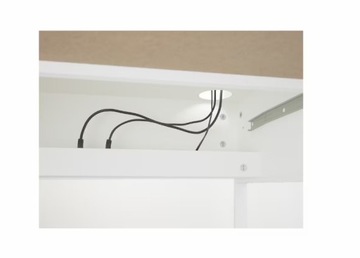 ИКЕА МИККЕ Стол, белый, 73х50 см