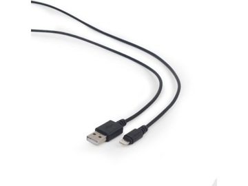 Gembird USB 8-контактный Lightning-кабель 1м черный