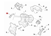 Купить Шланг пабтрубок , турбонагнетатель fiat panda lancia ypsilon оригинальный номер 55235609, фото thumb