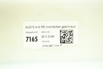 фото thumb №8, Оригінальна захист стійка праві перед audi a7 c7 4g8867234b