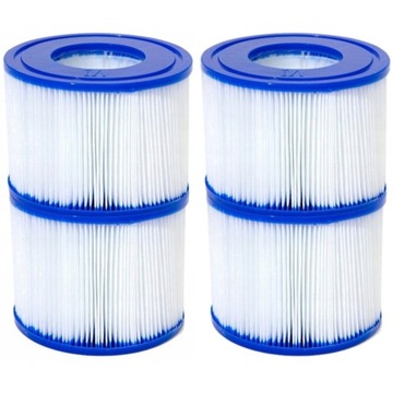 8x Filtry do pompy basenu JACUZZI LAY Z SPA Bestway 60311 typ VI Lay-Z-SPA