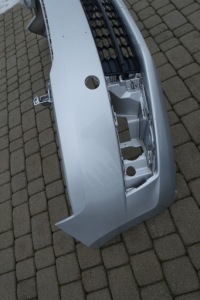 фото thumb №7, Skoda rapid бампер передний серебряный решётка оригинал