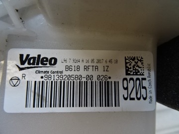 фото thumb №10, Citroen c3 iii отопитель климатроник 9813920580